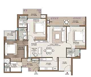 Whiteland Westin Residence Floor plan